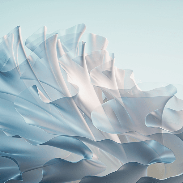 small square ice dunes